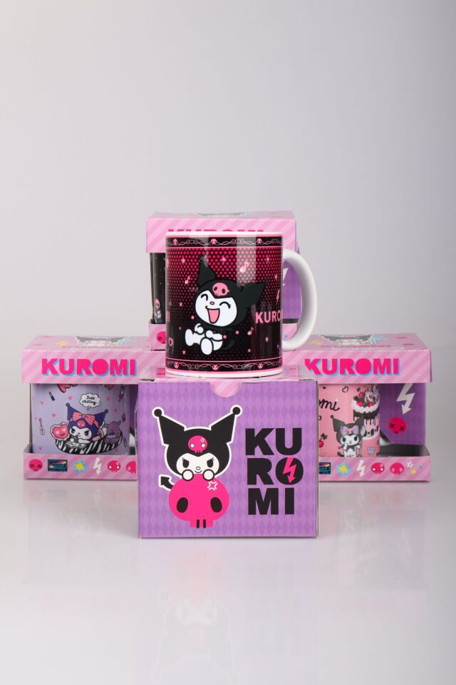 DEKOMUS İLE LİSANSLI YENİ SEZON KUROMI ''TEKLİ'' PORSELEN KUPA