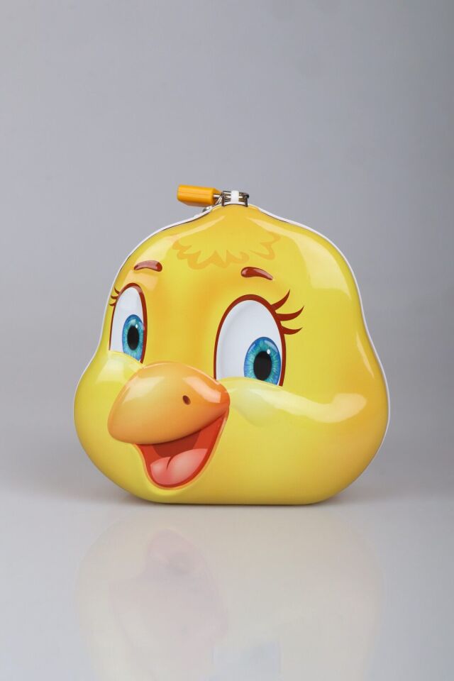 DEKOMUS İLE ÖZEL TASARIM KİLİTLİ KUMBARA ''CİVCİV''