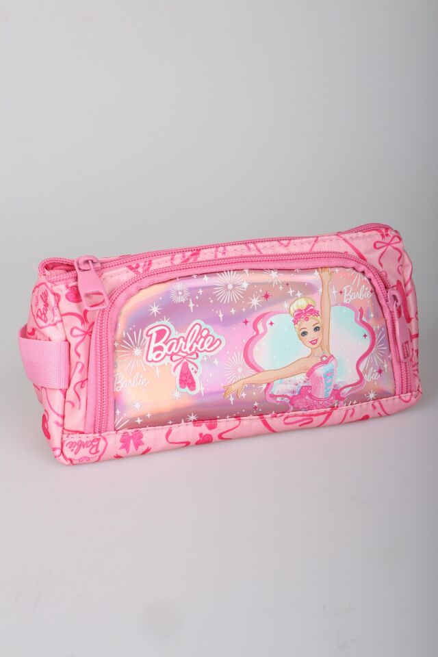 x Dekomus Lisanslı Barbie Ballerina Magic Collection Kalem Çantası