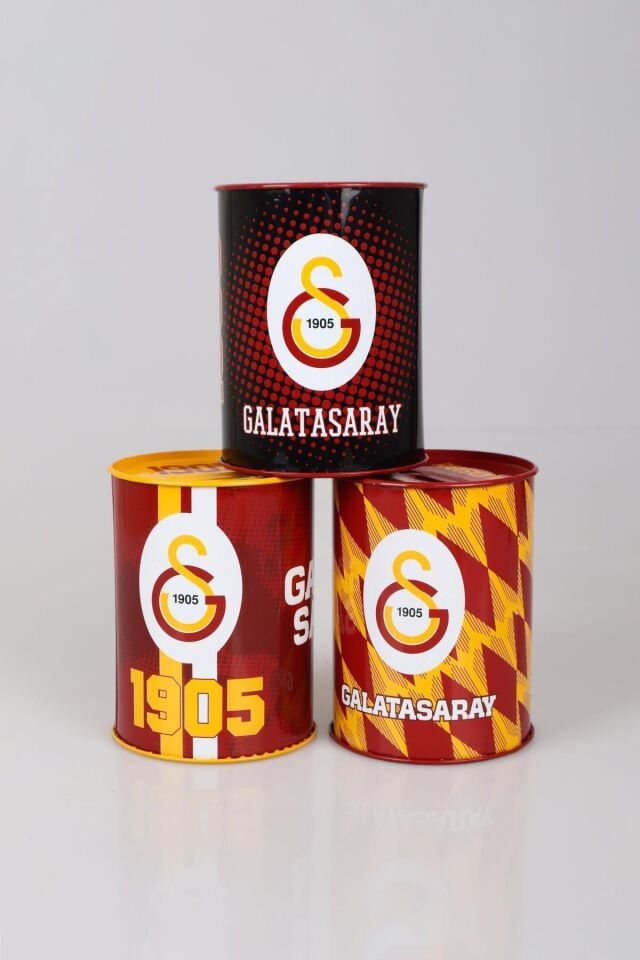 ''DEKOMUS CEP DEFTERİ HEDİYELİ'' YENİ SEZON LİSANSLI GALATASARAY TEKLİ METAL KUMBARA