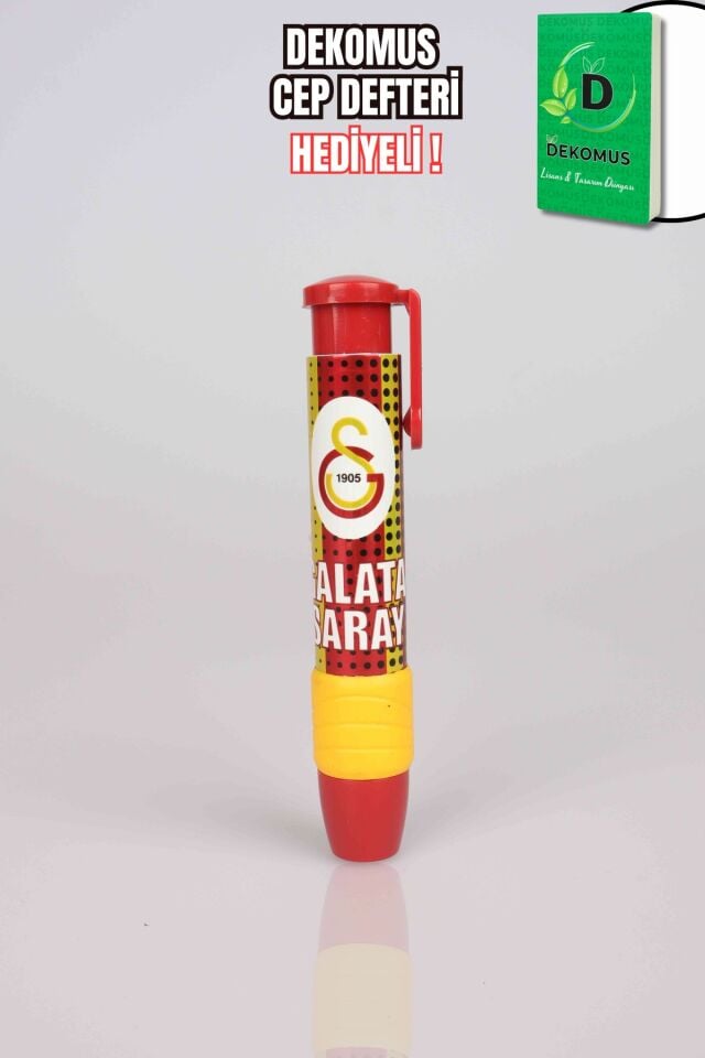 ''DEKOMUS CEP DEFTERİ HEDİYELİ'' LİSANSLI GALATASARAY MEKANİK ROKET SİLGİ