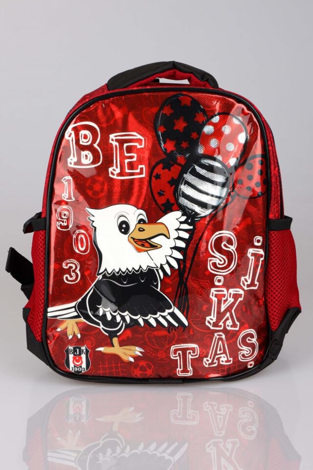 YENİ SEZON LİSANSLI BEŞİKTAŞ TEK BÖLMELİ KÜÇÜK BOY 32 CM ANAOKUL ÇANTASI