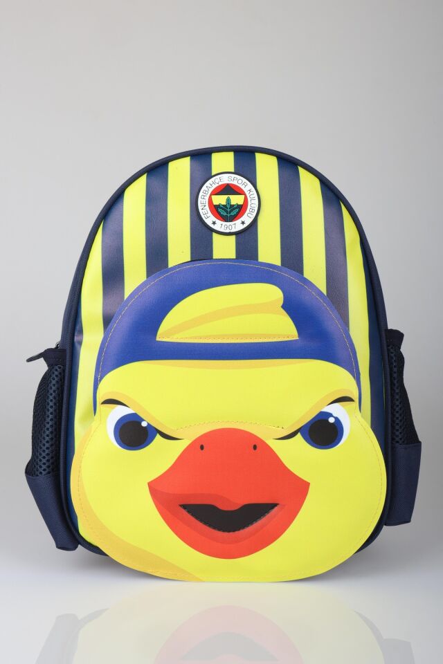 x Dekomus Lisanslı Fenerbahçe Yellow Collection 3D Baskılı Küçük Boy Anaokul Çantası