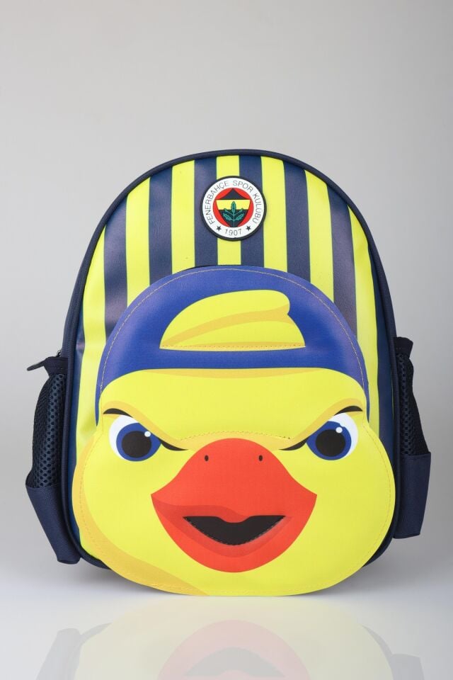 x Dekomus Lisanslı Fenerbahçe Yellow Collection 3D Baskılı Küçük Boy Anaokul Çantası