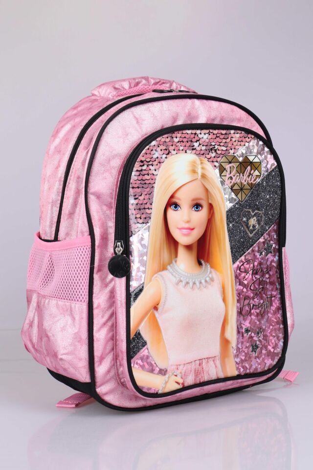 DEKOMUS İLE LİSANSLI BARBIE GİZEMLİ PARILTILAR KOLEKSİYONU OKUL ÇANTASI