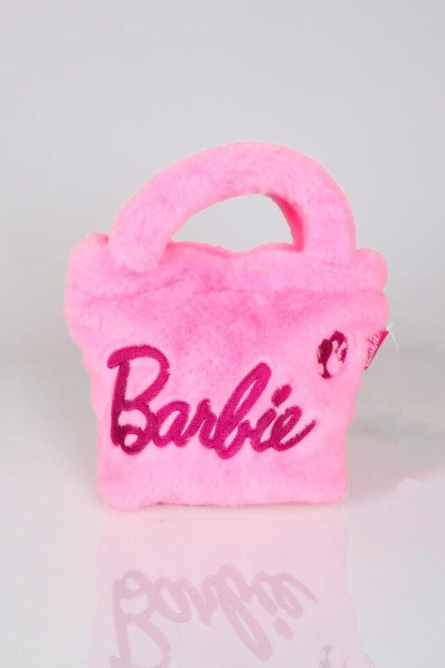 DEKOMUS İLE YENİ SEZON LİSANSLI BARBIE BASIC PELUŞ EL ÇANTASI/BESLENME ÇANTASI