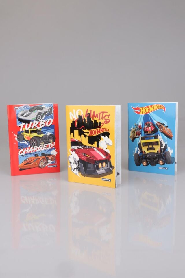 YENİ SEZON LİSANSLI HOT WHEELS A6 ÇİZGİLİ NOT DEFTERİ