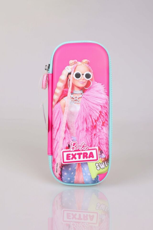 DEKOMUS İLE LİSANSLI YENİ SEZON BARBIE ÖZEL TASARIM EVA KALEM ÇANTASI