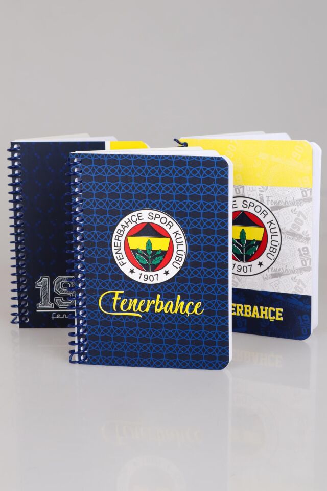 LİSANSLI FENERBAHÇE SERT KAPAK BLOKNOT ''DEKOMUS CEP DEFTERİ HEDİYELİ''
