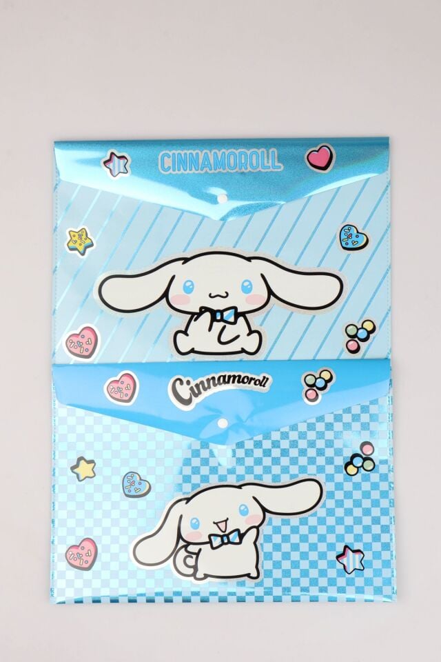 ''DEKOMUS CEP DEFTERİ HEDİYELİ'' YENİ SEZON LİSANSLI CINNAMOROL ''2 ADET'' ÇITÇITLI DOSYA