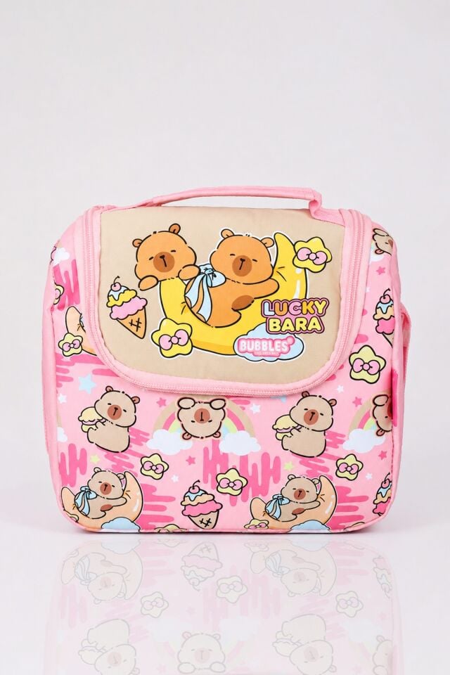 x Dekomus Capybara Golden Dream Collection Beslenme Çantası