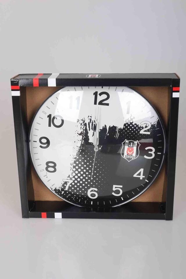 YENİ SEZON LİSANSLI BEŞİKTAŞ ÖZEL TASARIM MIKA DUVAR SAATİ