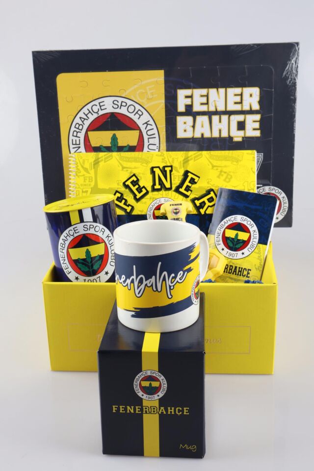 ÖZEL KUTULU FENERBAHÇE ''FULL'' KIRTASİYE SETİ