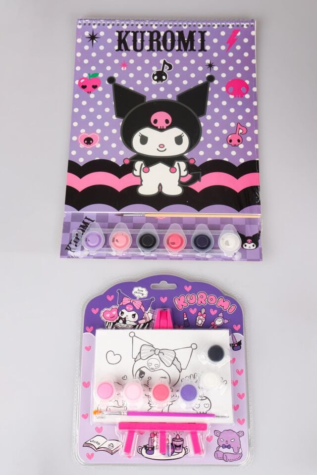 DEKOMUS İLE YENİ SEZON LİSANSLI KUROMI FULL BOYAMA SETİ