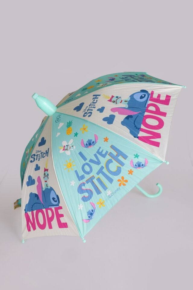 DEKOMUS CEP DEFTERİ VE YENİ SEZON LİSANSLI STITCH KILIFLI ŞEMSİYE NOPE