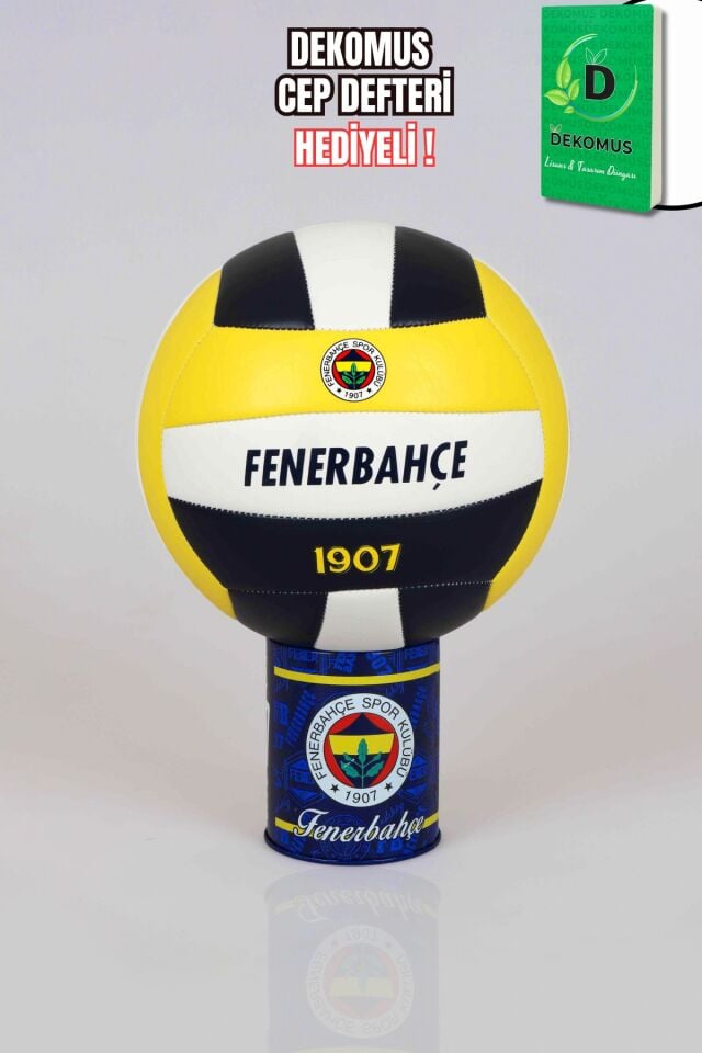 ''DEKOMUS CEP DEFTERİ HEDİYELİ'' LİSANSLI FENERBAHÇE HIGHLINE VOLEYBOL TOPU NO:5