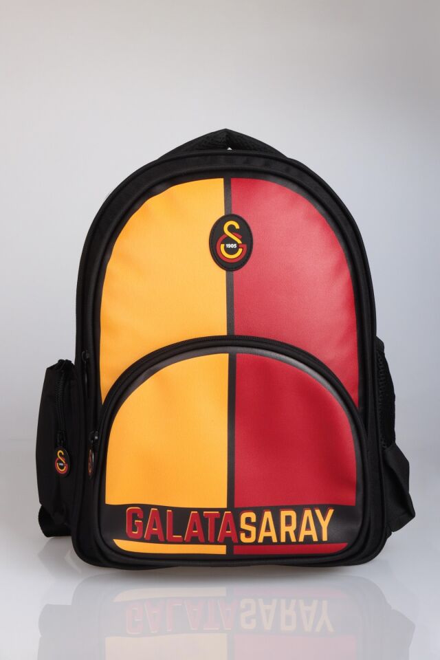 ''DEKOMUS CEP DEFTERİ HEDİYELİ'' YENİ SEZON LİSANSLI GALATASARAY ÇUBUKLU OKUL ÇANTASI