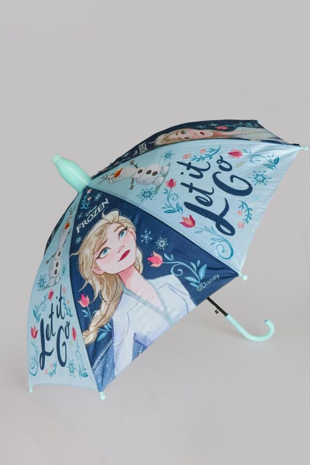 DEKOMUS CEP DEFTERİ VE YENİ SEZON LİSANSLI ELSA FROZEN KILIFLI ŞEMSİYE LET IT GO