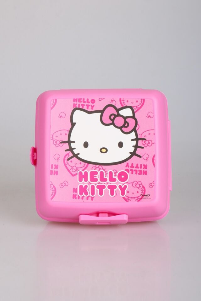 DEKOMUS CEP DEFTERİ VE YENİ SEZON LİSANSLI HELLO KITTY 2 KATLI BESLENME KUTUSU / LUNCH BOX 2'LİSİ