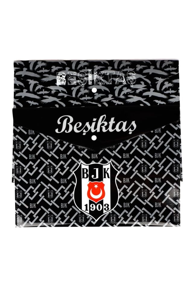 ''DEKOMUS CEP DEFTERİ HEDİYELİ'' YENİ SEZON LİSANSLI BEŞİKTAŞ TEKLİ ÇITÇITLI DOSYA