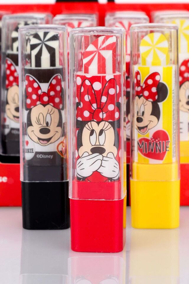 DEKOMMUS İLE LİSANSLI MINNIE MOUSE ''2 ADET'' RUJ SİLGİ