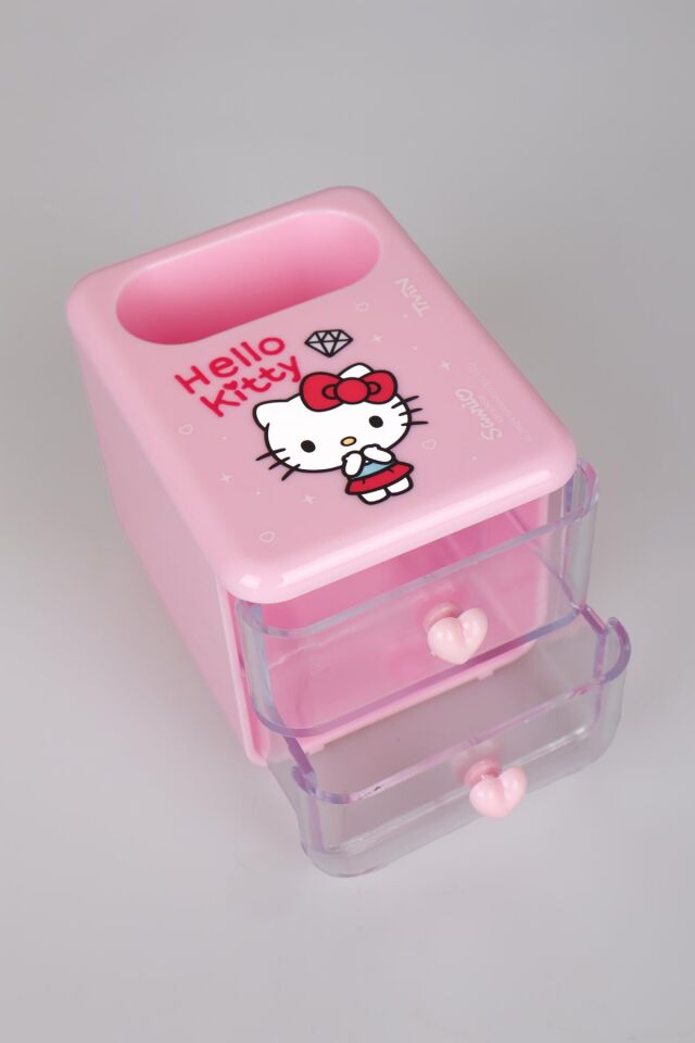 ''DEKOMUS CEP DEFTERİ HEDİYELİ'' YENİ SEZON LİSANSLI HELLO KITTY MASA KALEMLİĞİ