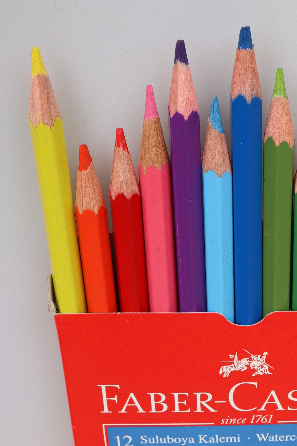 Orjinal Faber-Castell Aquarel 12 Renk Sulu Boya ve Fırça Seti Dekomus Cep Defteri Hediyeli