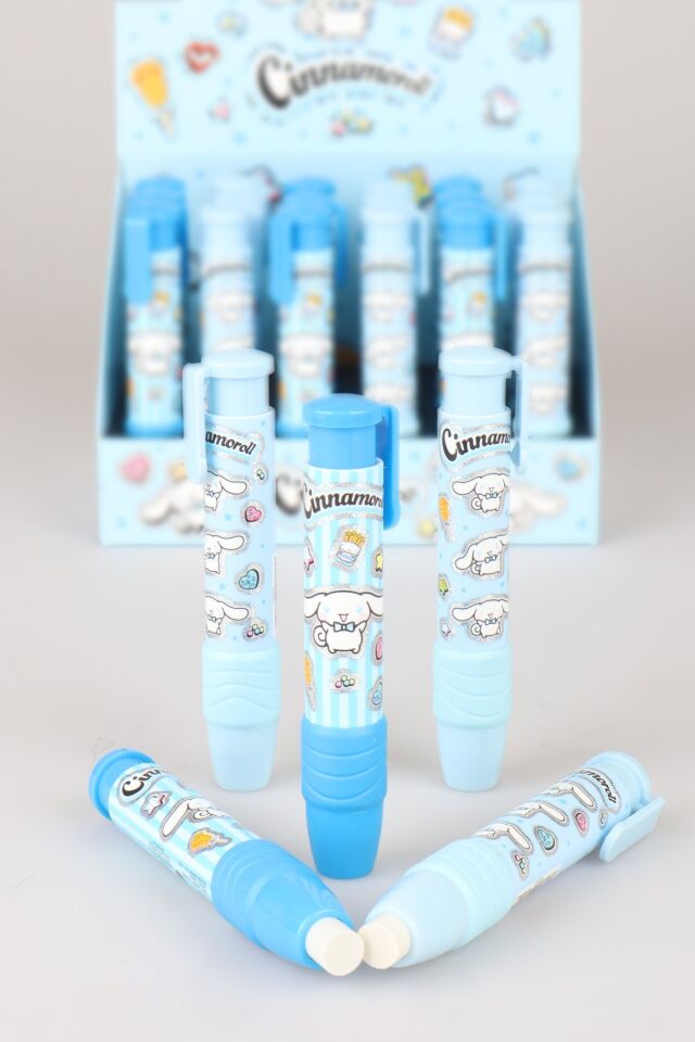 x Dekomus Lisanslı Cinnamoroll Tek Adet Mekanik Roket Silgi