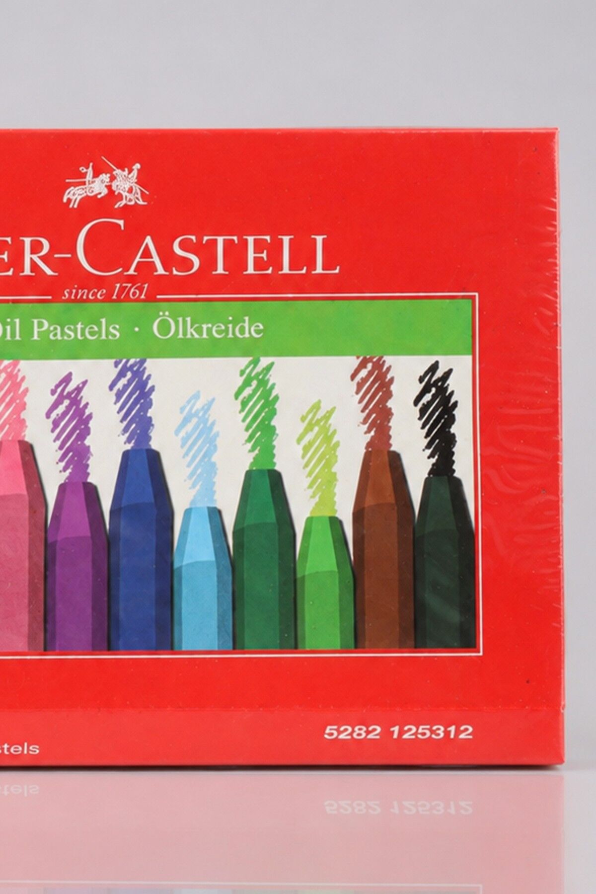 x Dekomus , Orjinal Faber-Castell 12 Renk Köşeli Pastel Boya