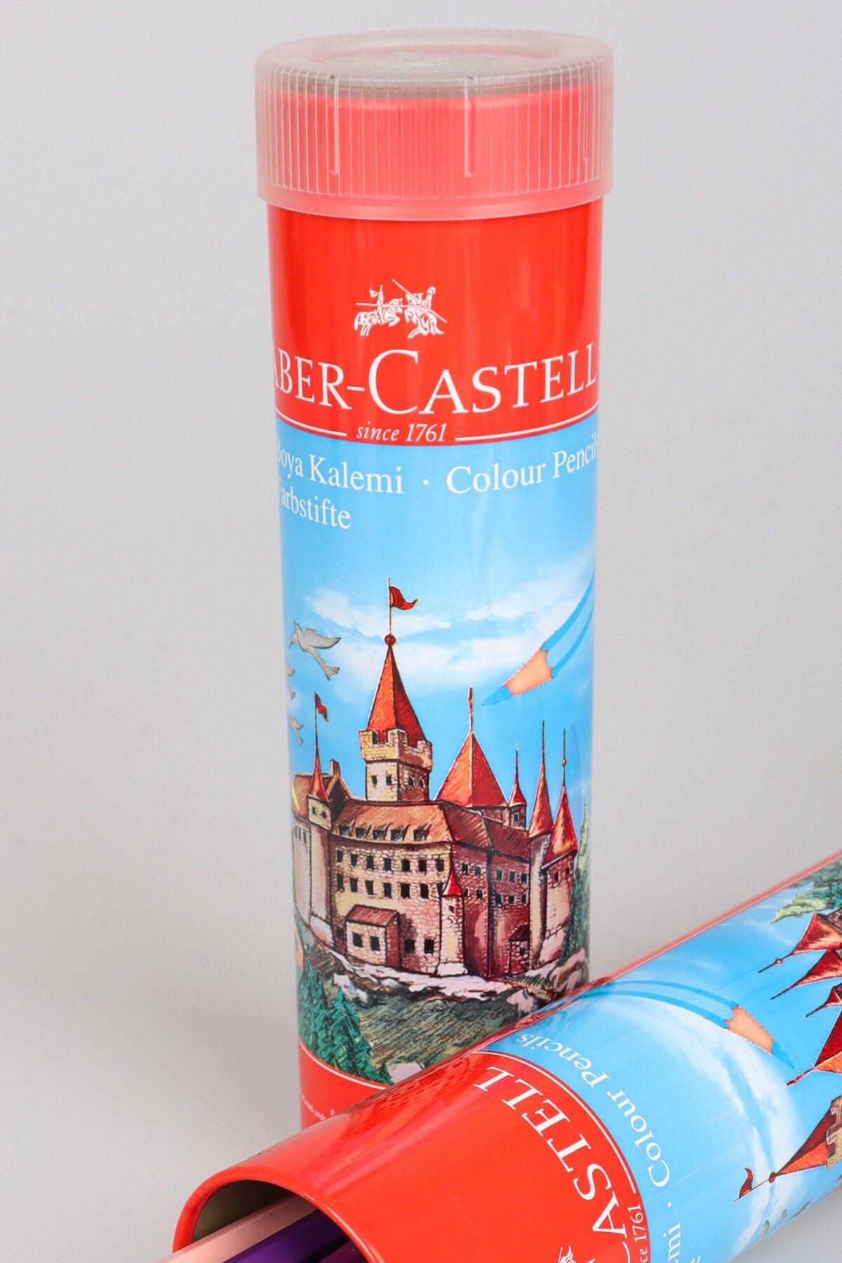 Orjinal Faber-Castell 24 Renk Özel Kutulu Kuru Boya