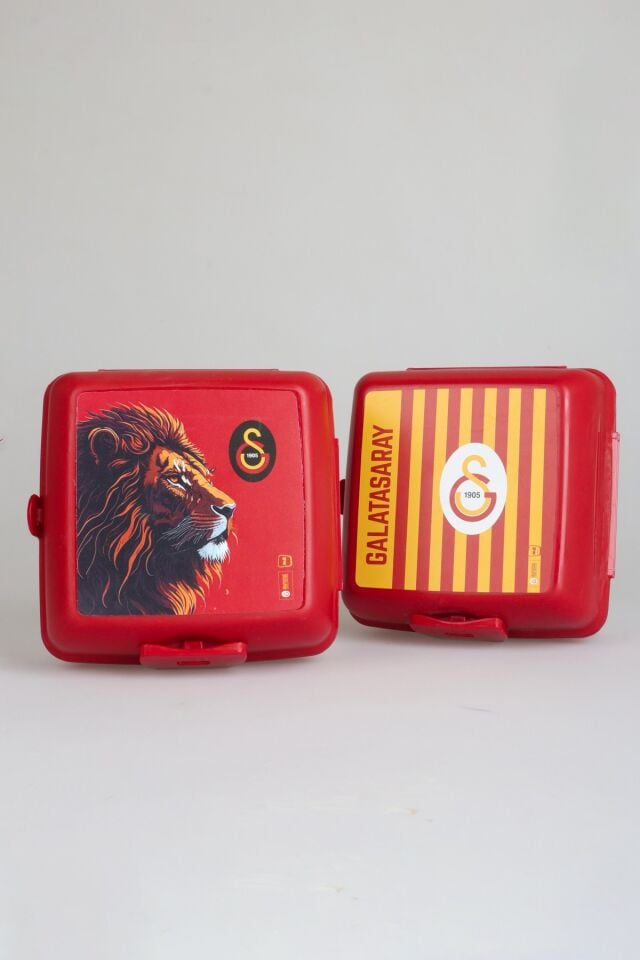 ''DEKOMUS CEP DEFTERİ HEDİYELİ'' YENİ SEZON LİSANSLI GALATASARAY 2'Lİ BESLENME KABI