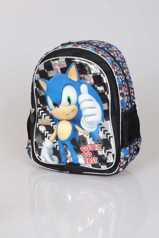 LİSANSLI SONIC ÖZEL KOLEKSİYON OKUL ÇANTASI