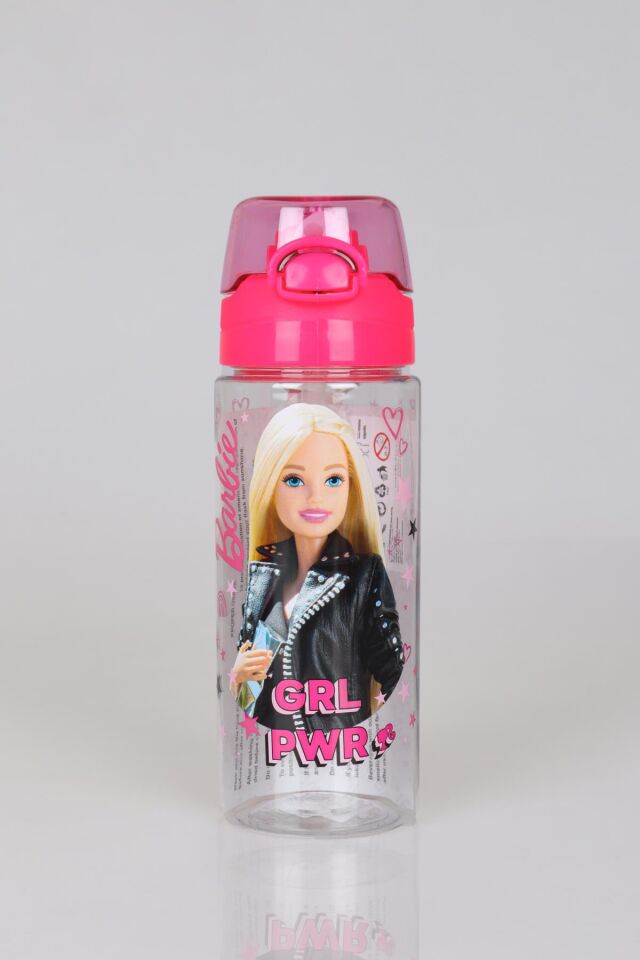 DEKOMUS İLE YENİ SEZON LİSANSLI BARBIE GIRL POWER TRITAN MATARA 500 ML