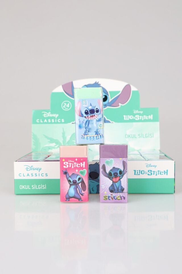 DEKOMUS İLE YENİ SEZON LİSANSLI STITCH ''TEK ADET'' SİLGİ