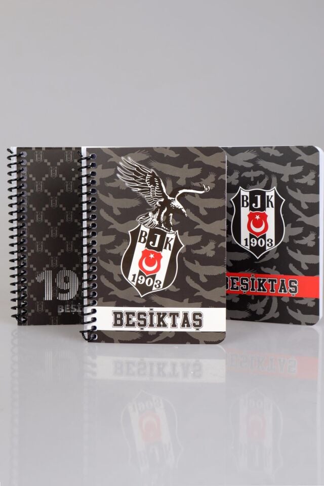 ''DEKOMUS CEP DEFTERİ HEDİYELİ'' YENİ SEZON LİSANSLI BEŞİKTAŞ SERT KAPAK BLOKNOT