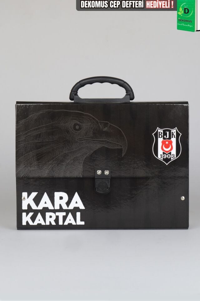 Lisanslı Beşiktaş Saplı Çanta Dekomus Cep Defteri Hediyeli