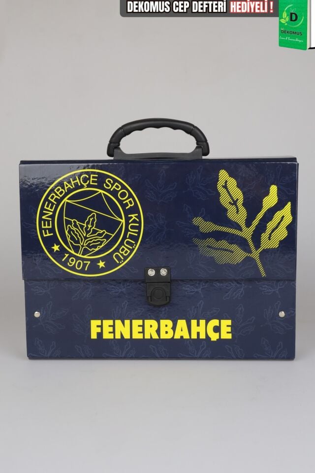 Lisanslı Fenerbahçe Saplı Çanta Dekomus Cep Defteri Hediyeli