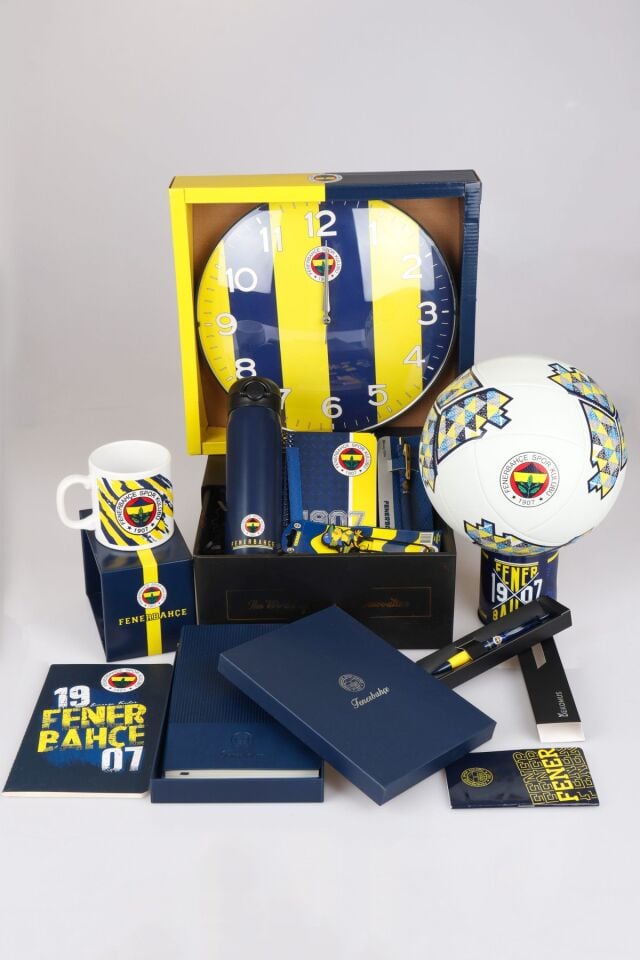DEKOMUS İLE LİSANSLI FENERBAHÇE ÖZEL KUTULU ''11 PARÇA PREMIUM FULL SET''
