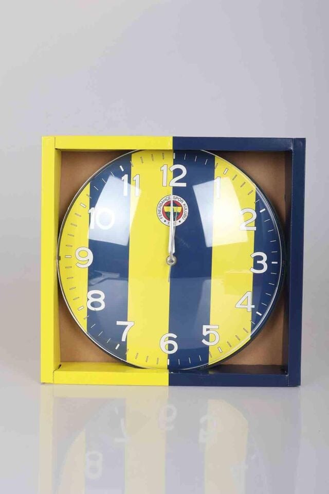 YENİ SEZON LİSANSLI FENERBAHÇE ÖZEL TASARIM MIKA DUVAR SAATİ