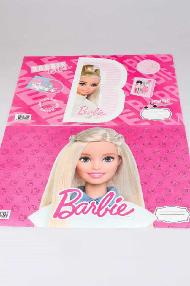 ''DEKOMUS CEP DEFTERİ HEDİYELİ'' LİSANSLI BARBIE 2'Lİ BESLENME ÖRTÜSÜ