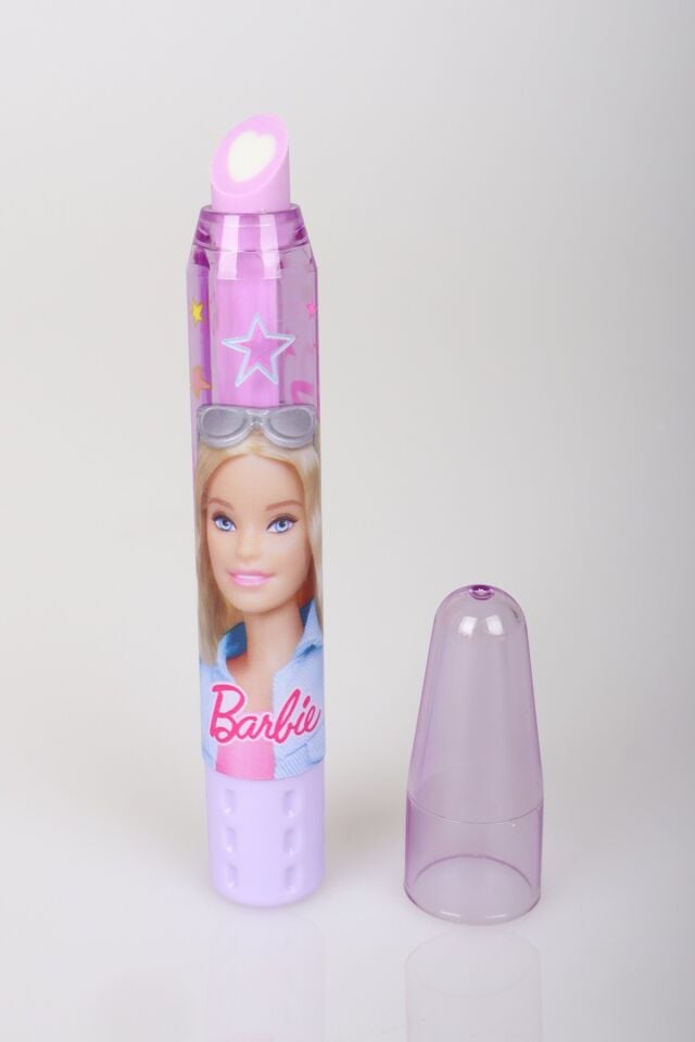 x Dekomus Lisanslı Barbie Çevirmeli Roket Silgi Tek Adet