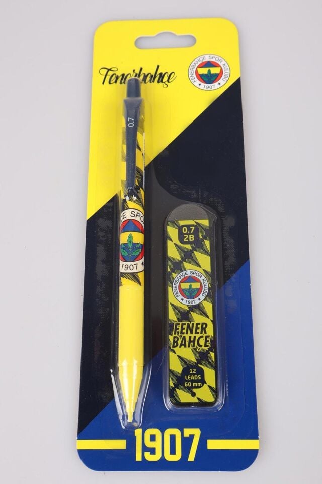 LİSANSLI FENERBAHÇE VERSATİL UÇLU KALEM VE 0.7 MM UÇ 2'Lİ SET