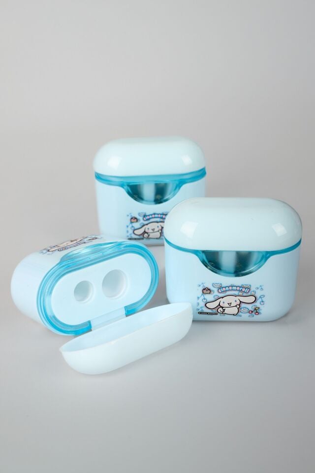 ''DEKOMUS ISLAK MENDİL HEDİYELİ'' LİSANSLI CINNAMOROL ''TEKLİ'' ÇİFT BIÇAKLI PODS/KULAKLIK TASARIMLI KALEMTRAŞ