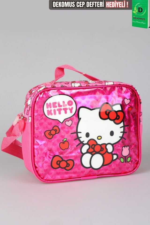x Dekomus ''Love Shine Collection'' Hello Kitty Lisanslı Beslenme Çantası