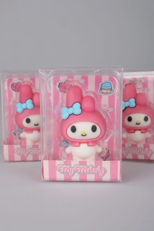 x Dekomus Lisanslı My Melody 3D Şekilli Silgi Tek Adet