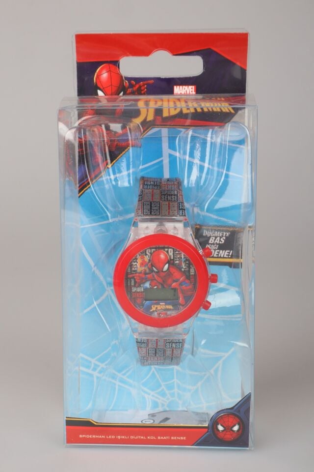 x Dekomus Lisanslı Spiderman Gamevers Collection Led Işıklı Saat
