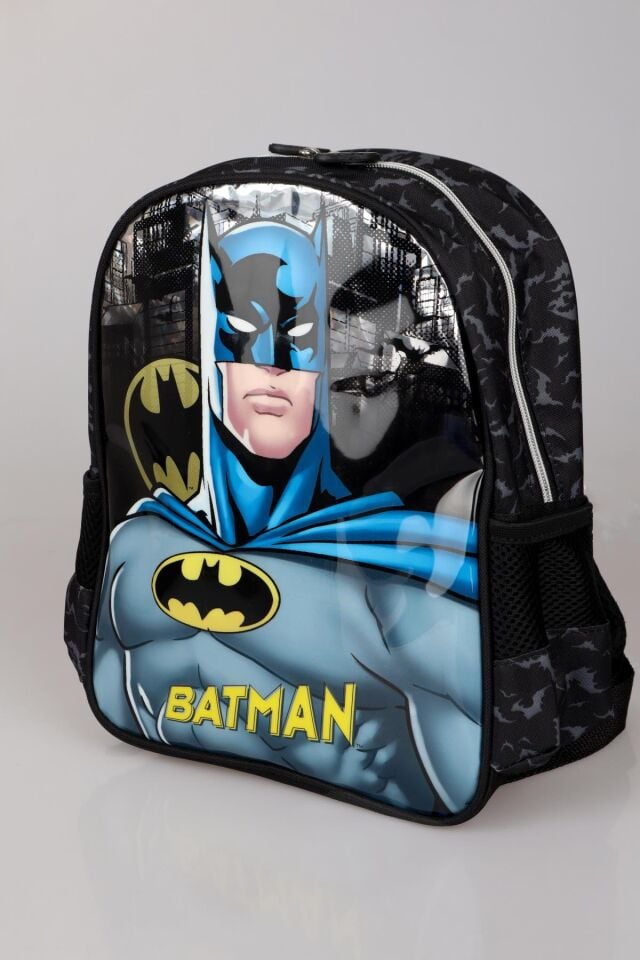 YENİ SEZON LİSANSLI BATMAN TEK BÖLMELİ KÜÇÜK BOY 32 CM ANAOKUL ÇANTASI