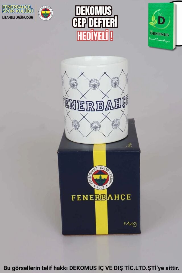 ''DEKOMUS CEP DEFTERİ HEDİYELİ''  YENİ SEZON LİSANSLI FENERBAHÇE KUPA