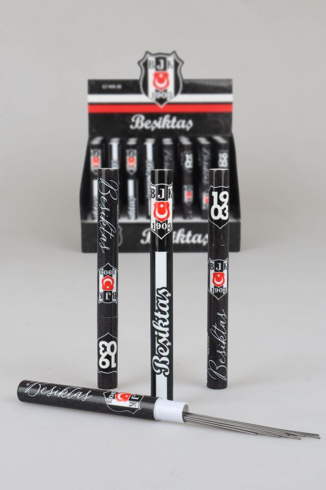 YENİ SEZON LİSANSLI BEŞİKTAŞ ''2 ADET'' 36'LI 0.7 MM TÜP UÇ SETİ