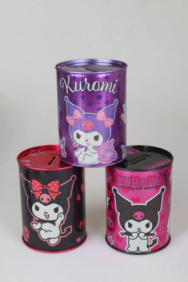 DEKOMUS CEP DEFTERİ HEDİYELİ LİSANSLI KUROMI ''TEK ADET'' KUMBARA